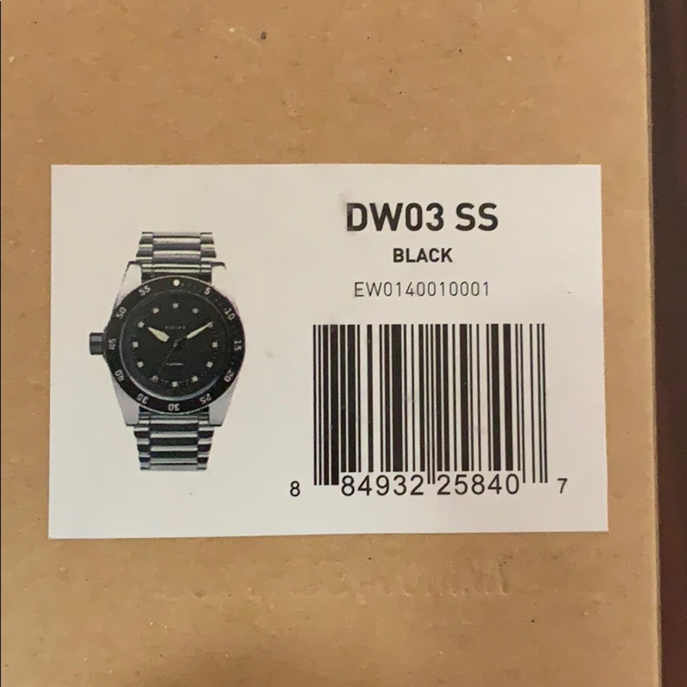 DW03 Stainless Steel Tide Dive Watch - Picture 3 of 8